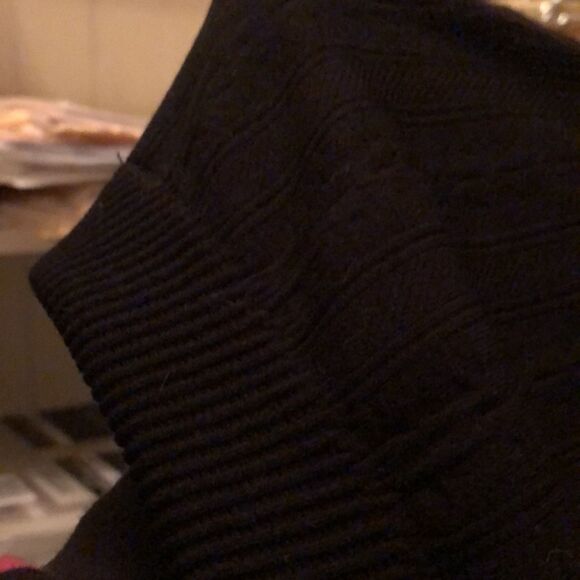 Black textured tight like leggings - Picture 5 of 6